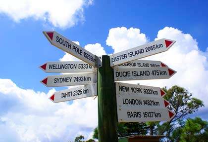Aller à Pitcairn