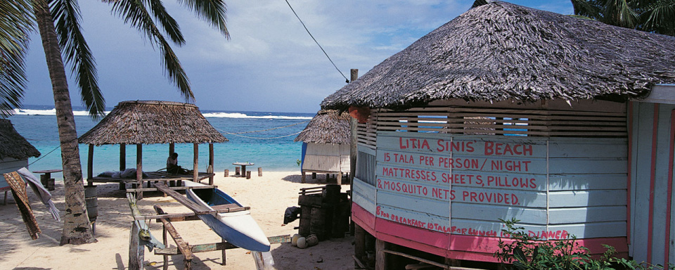 Fale sur la plage © SPTO